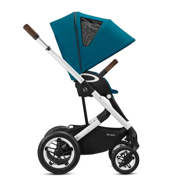 Cybex Talos S Lux (silver-river blue) <br> (konforlu bebek arabası)
