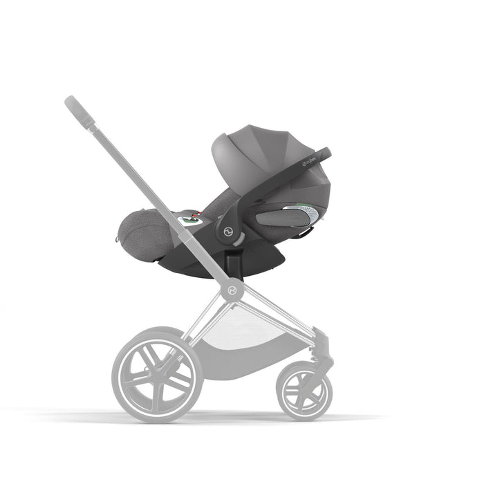 Cybex Cloud T i-Size Plus Mirage Grey — bebek arabasına takılı (travel sistem)