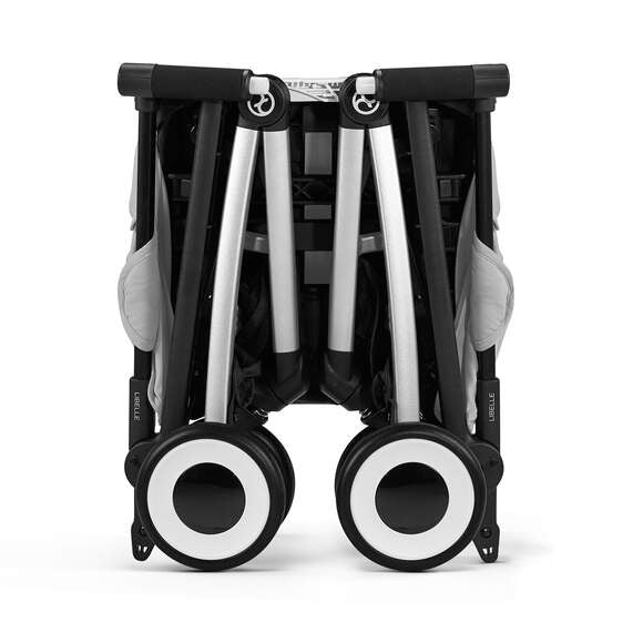 (mayıs 2025 teslim) Cybex Libelle (silver fog grey)<br> (ultra hafif kabin boy bebek arabası)