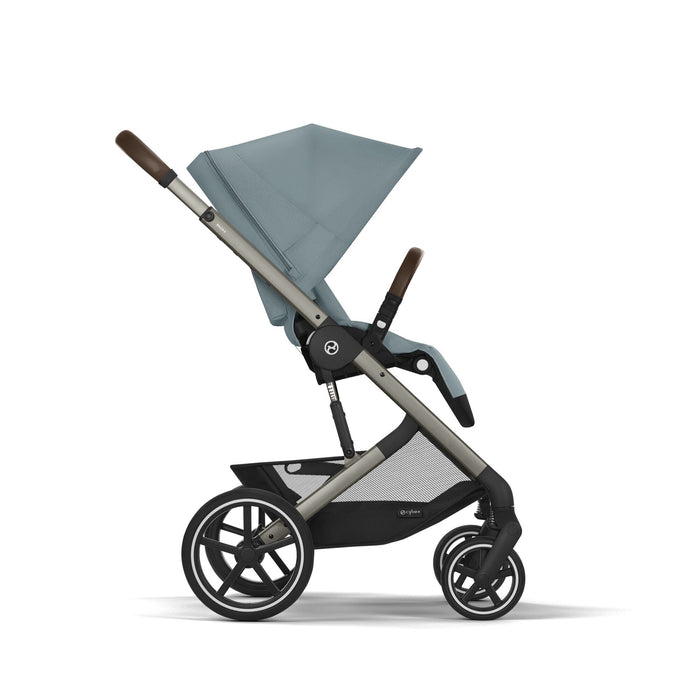 Cybex Balios S Lux Stormy Blue — yan görünüm