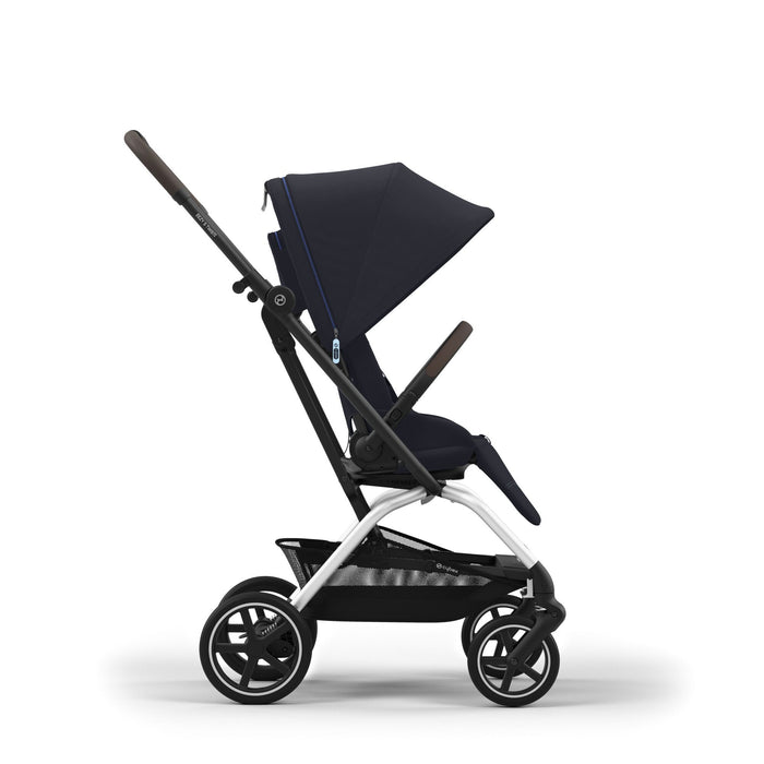 Cybex Eezy S Twist+2 360° Dark Blue bebek arabası — arka açı