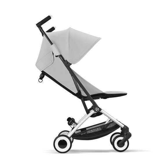 (mayıs 2025 teslim) Cybex Libelle (silver fog grey)<br> (ultra hafif kabin boy bebek arabası)