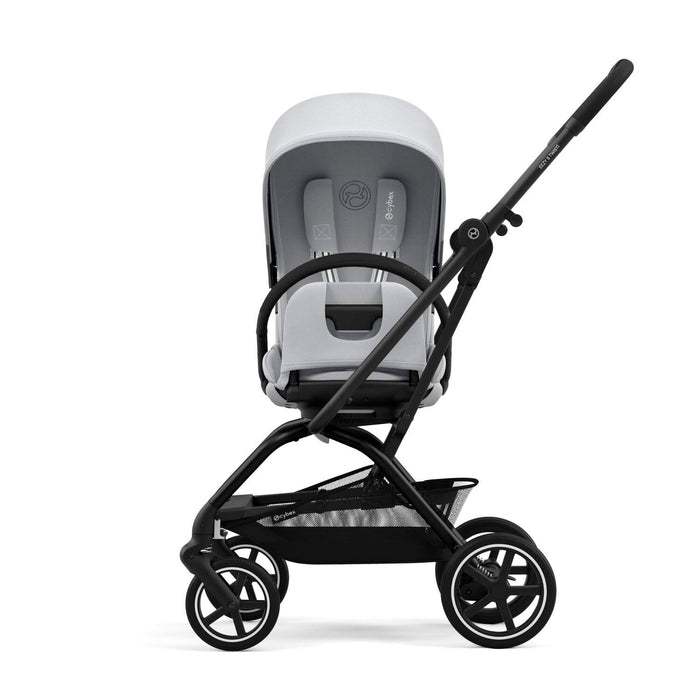 (15 Ekim teslim) <br> Cybex Eezy S Twist+2 (fog grey) <br> (kabin boy 360 derece dönen bebek arabası)