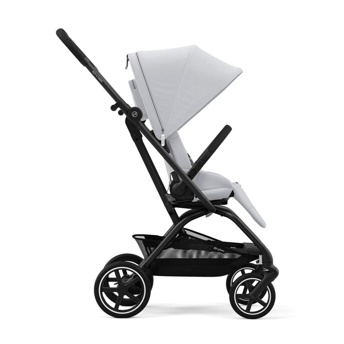 (15 Ekim teslim) <br> Cybex Eezy S Twist+2 (fog grey) <br> (kabin boy 360 derece dönen bebek arabası)
