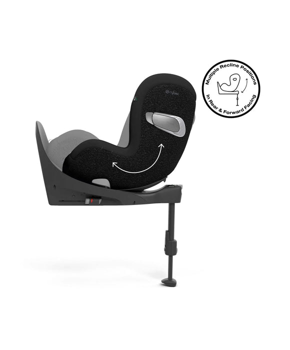 Sirona T isize (sephia black)<br>  (360 derece dönen Adac lı isofix bebek oto koltuğu 0-18 kg) <br> ÖNEMLİ: Kullanmak için ayrı satılan Cybex T baza gerekir