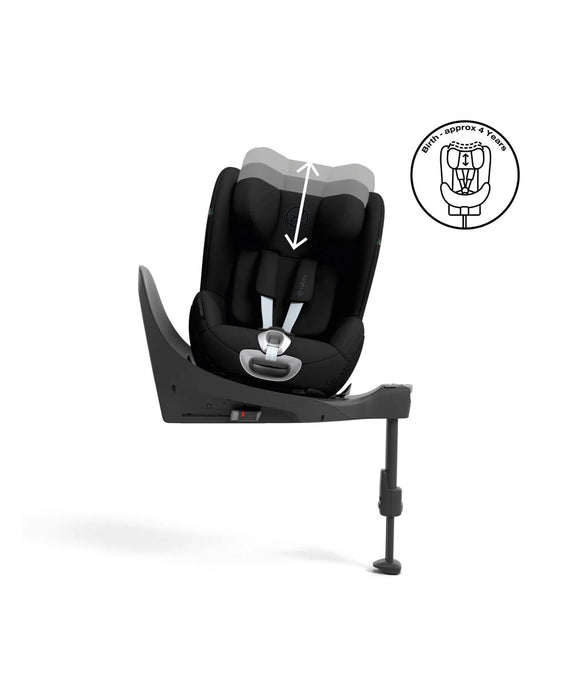 Sirona T isize (sephia black)<br>  (360 derece dönen Adac lı isofix bebek oto koltuğu 0-18 kg) <br> ÖNEMLİ: Kullanmak için ayrı satılan Cybex T baza gerekir