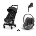 Cybex Coya Travel Sistem | Black Sephia Black & Cloud T Plus Bazalı Mirage Grey