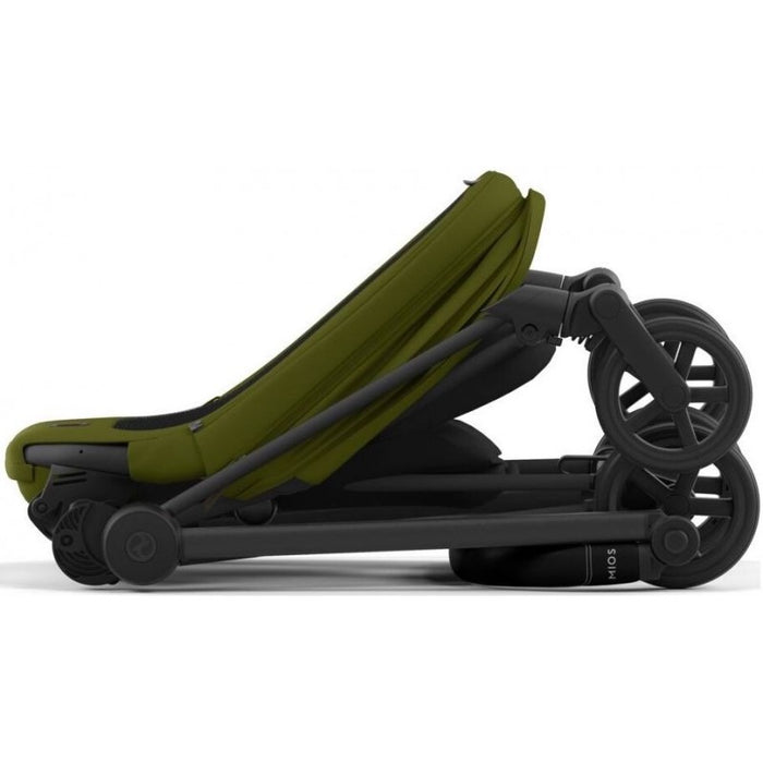 Cybex Mios Set (Matt black-khaki green) <br> (portbebe hediyeli)