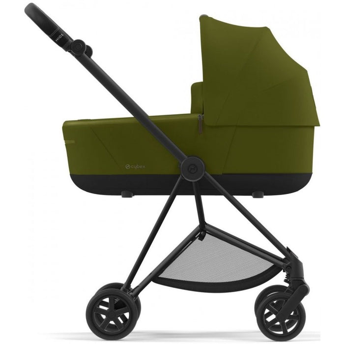 Cybex Mios Set (Matt black-khaki green) <br> (portbebe hediyeli)