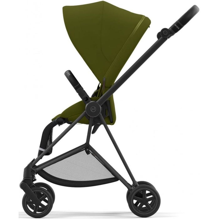 Cybex Mios Set (Matt black-khaki green) <br> (portbebe hediyeli)