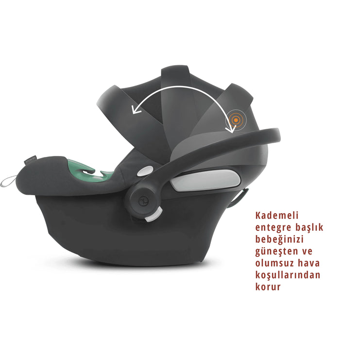 Cybex Aton B2 isize <br> (Adac ödüllü bebek ana kucağı 0-13 kg)