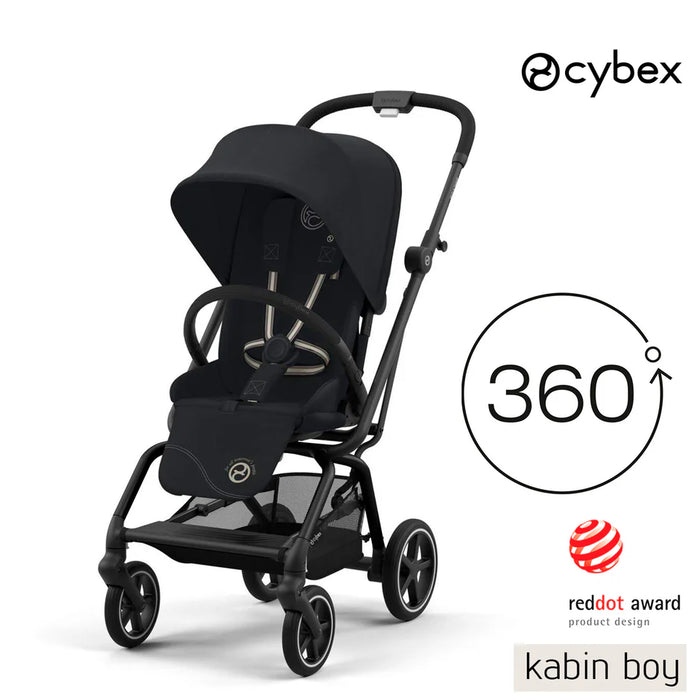 <u>Kaçırmayın! Süper ikilide 50.500 tl indirim! </u><br>Cybex Eezy S Twist+2  (magic black)<br>+ Cybex Anoris T isize (deep black)