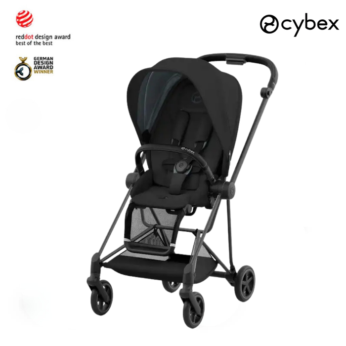(mayıs 2025 teslim) Cybex Mios (matt black-sephia black) <br> (ikonik lüks bebek arabası)