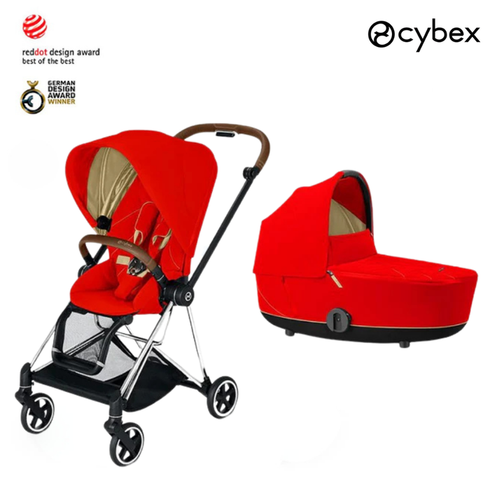 Cybex Mios Set (chrome brown-autumn gold) <br> (portbebe hediyeli)