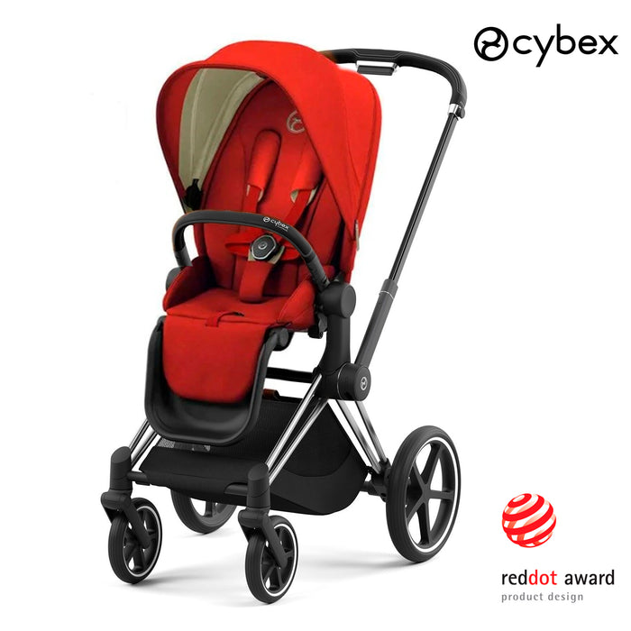 Cybex Priam (chrome black-autumn gold) <br> (ikonik lüks bebek arabası)