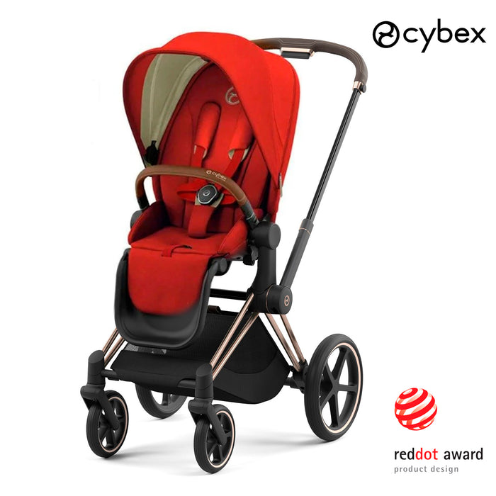 Cybex Priam (rosegold-autumn gold) <br> (ikonik lüks bebek arabası)