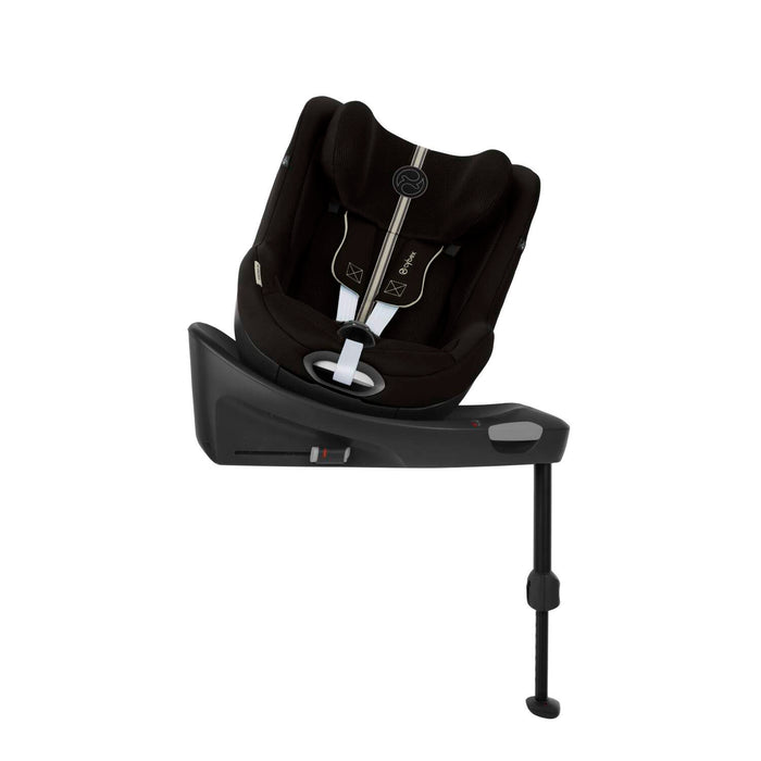 (mayıs 2025 teslim) Cybex Sirona Gi isize Plus (terletmeyen özel kumaş)(moon black) </br> (360 derece dönen isofix bebek oto koltuğu 61-105 cm yaklaşık  3 aydan 4 yaşa)