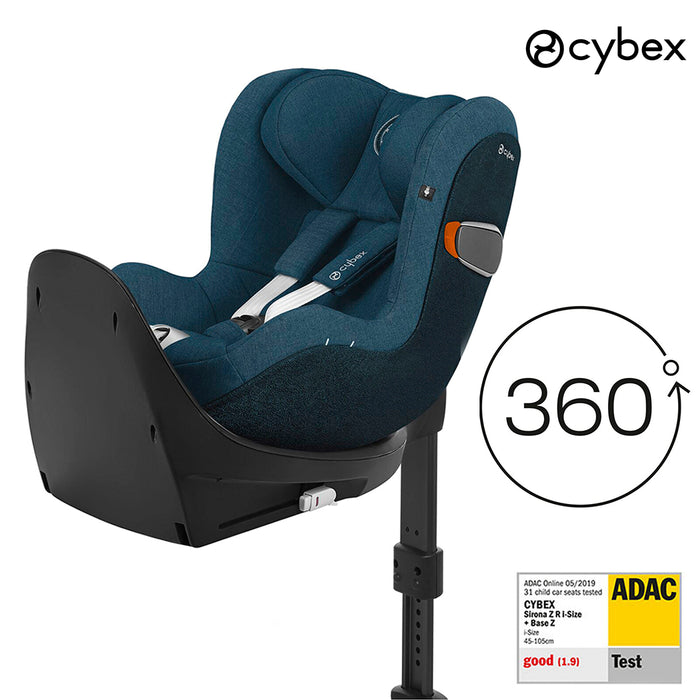 Cybex Sirona Z isize (mountain blue) ve Baza Z (isofix)