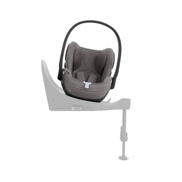 (mayıs 2025 teslim) Cybex Cloud T isize Plus (terletmeyen özel kumaş) (mirage grey)<br> (Adac ödüllü tam yatışlı bebek puset ana kucağı 0-13 kg)