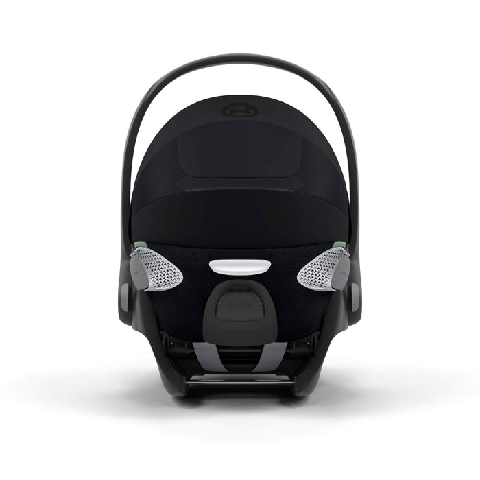 (mayıs 2025 teslim) Cybex Cloud T isize Plus (terletmeyen özel kumaş) (sephia black)<br> (Adac ödüllü tam yatışlı bebek puset ana kucağı 0-13 kg)