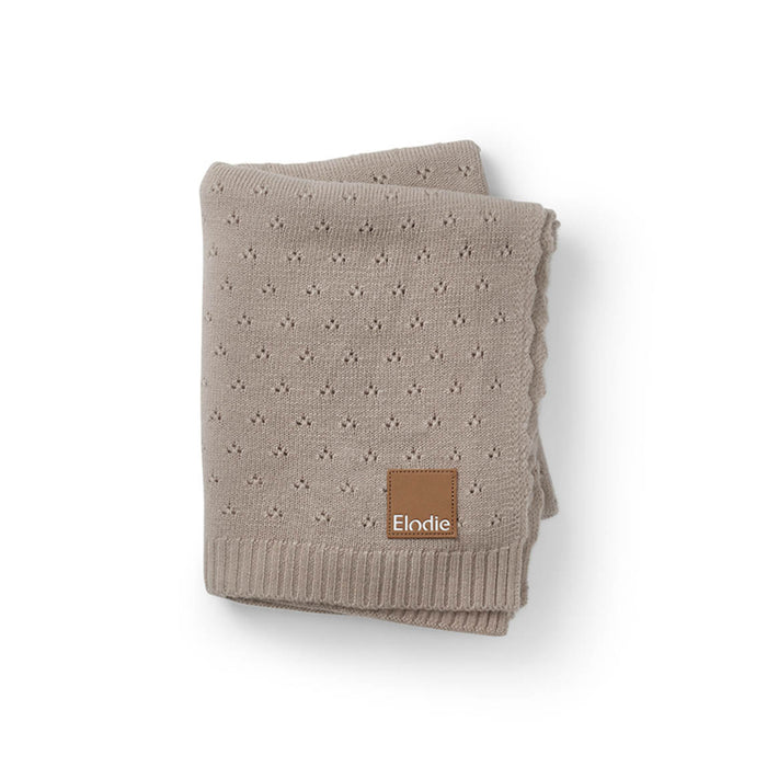 Elodie Details Pointelle Battaniye Tender Taupe