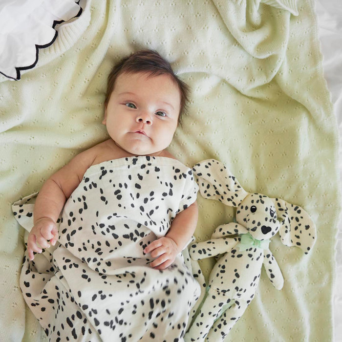 Elodie Details Bambu Müslin Battaniye Dalmatian Dots