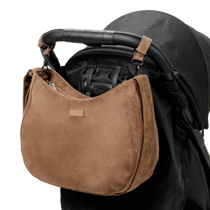 Elodie Details Bebek Bakım Çantası Moon Bag Suede Caramel