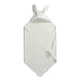 Elodie Details Kapüşonlu Bebek Havlusu Vanilla White Bunny