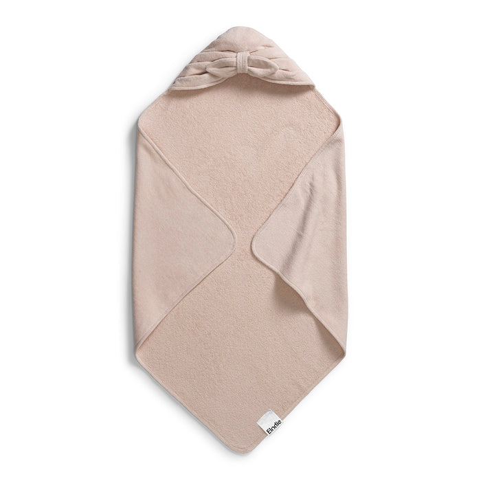 Elodie Details Kapüşonlu Bebek Havlusu Powder Pink Bow