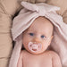Elodie Details Kapüşonlu Bebek Havlusu Powder Pink Bow