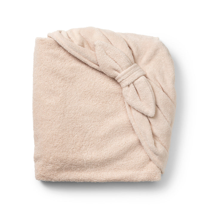 Elodie Details Kapüşonlu Bebek Havlusu Powder Pink Bow