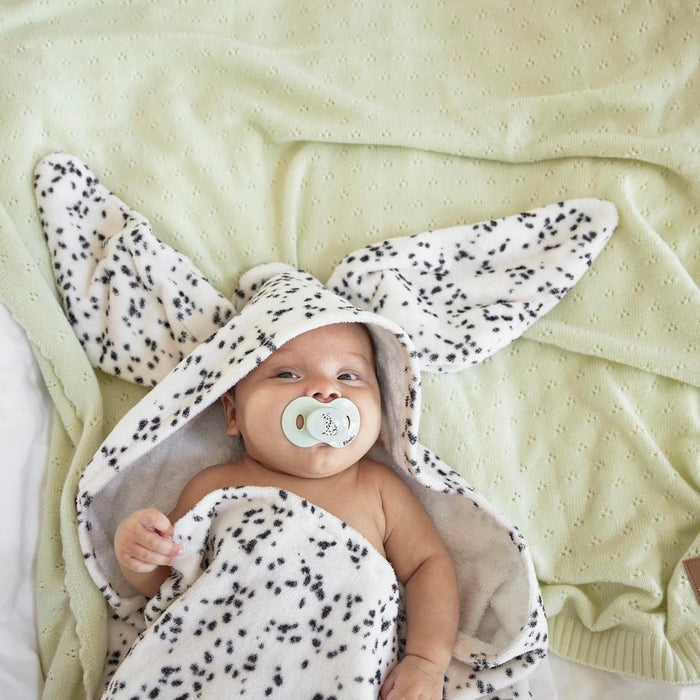 Elodie Details Kapüşonlu Bebek Havlusu Dalmatian Dots