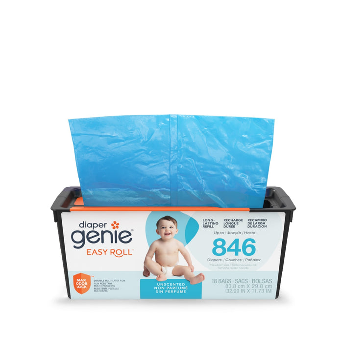 Diaper Genie Easy Roll yedek poşet, ambalaj