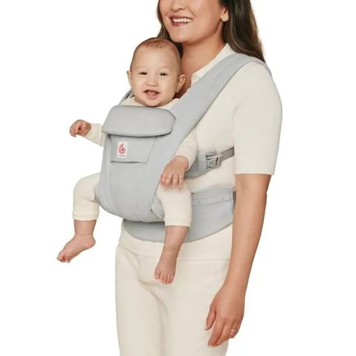 Ergobaby Omni Deluxe Soft Touch %100 Pamuklu (pearl grey) , 4 farklı taşıma pozisyonlu ergonomik kanguru , 0-4 yaş yeni doğan ve küçük çocuklar için