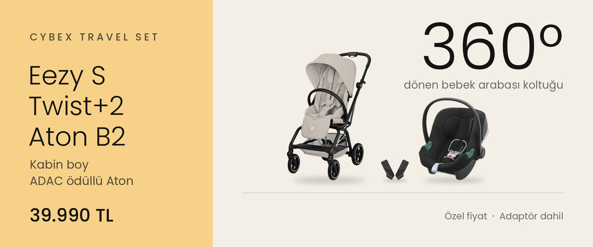 Cybex Eezy S Twist+2 ve Aton B2 travel set, 39.990 TL