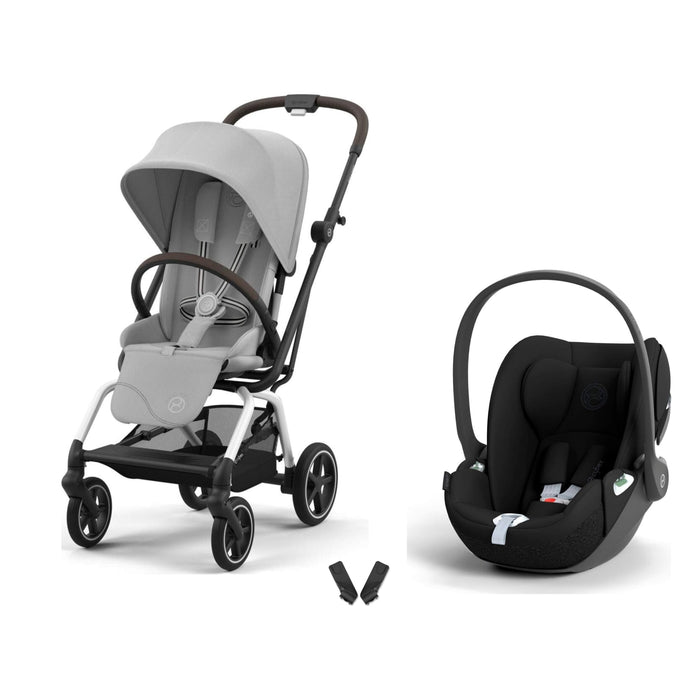 Cybex Eezy S Twist+2 Fog Grey & Cloud T Sephia Black travel sistem kolajı