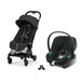 Cybex Coya Travel Sistem | Black Sephia Black & Aton Volcano Black