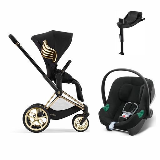 Cybex Priam Travel Sistem | Jeremy Scott Wings & Aton Bazalı Volcano Black