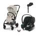 Cybex Eezy S Twist+2 Dune Grey & Aton B2 Bazalı Volcano Black travel sistem kolajı