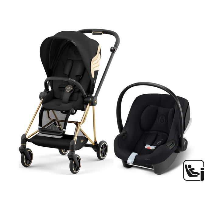 Cybex Mios Travel Sistem | Jeremy Scott Wings & Aton Bazalı Volcano Black