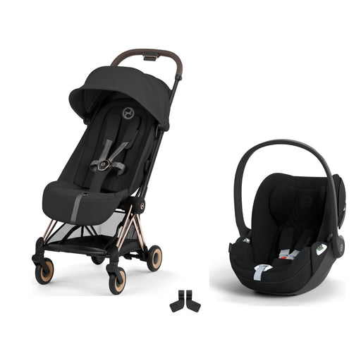 Cybex Coya Travel Sistem | Rosegold Sephia Black & Cloud T Plus Sephia Black
