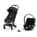 Cybex Coya Travel Sistem | Rosegold Sephia Black & Cloud T Plus Sephia Black