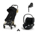 Cybex Coya Travel Sistem | Jeremy Scott Wings & Cloud T Plus Bazalı Sephia Black