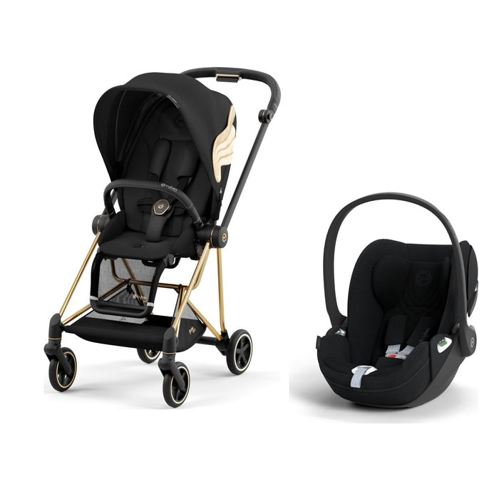 Cybex Mios Travel Sistem | Jeremy Scott Wings & Cloud T Plus Bazasız Sephia Black