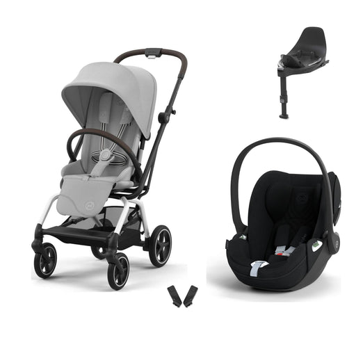 Cybex Eezy S Twist+2 Travel Sistem | Fog Grey & Cloud T Plus Bazalı Sephia Black