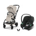 Cybex Eezy S Twist+2 Travel Sistem | Dune Grey & Aton Volcano Black