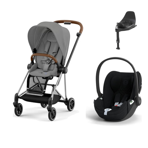 Cybex Mios Travel Sistem | Chrome Brown Mirage Grey & Cloud T Plus Bazalı Sephia Black