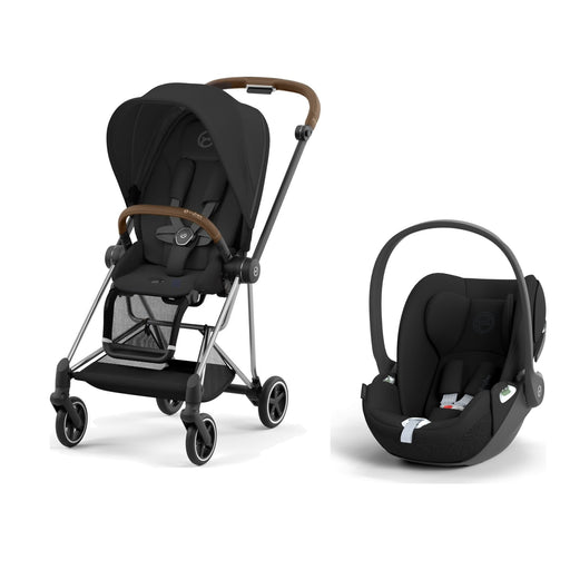 Cybex Mios Travel Sistem | Chrome Brown Sephia Black & Cloud T Bazasız Sephia Black