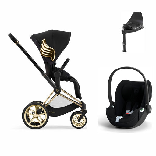 Cybex Priam Travel Sistem | Jeremy Scott Wings & Cloud T Plus Bazalı Sephia Black