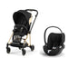 Cybex Mios Travel Sistem | Jeremy Scott Wings & Cloud T Bazasız Sephia Black